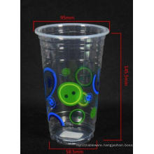 Disposable Cold Plastic Drinking Cup, 14/16 Oz